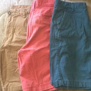 3 pairs of faded glory shorts